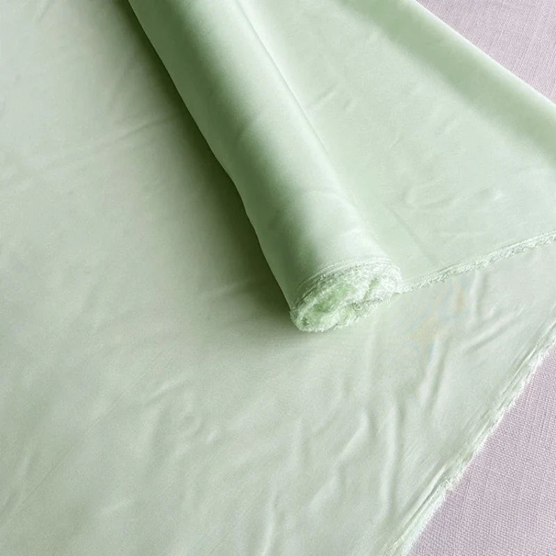 Natural Mulberry Silk Fabric Fashion Clothing Lining Dress Apparel Diy Sewing Fabrics By The Meter Cloth Wholesale